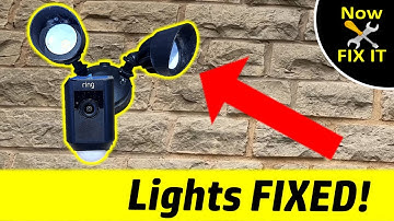 FIXED: Ring Floodlight Cam Lights Not Working! (Easy DIY Repair)