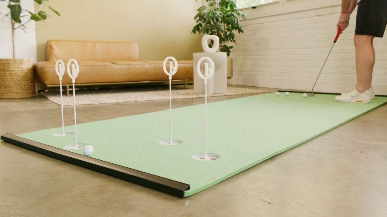 BirdieBall's RollTech™ Putting Greens Perfectly Replicate a Real Putting Surface