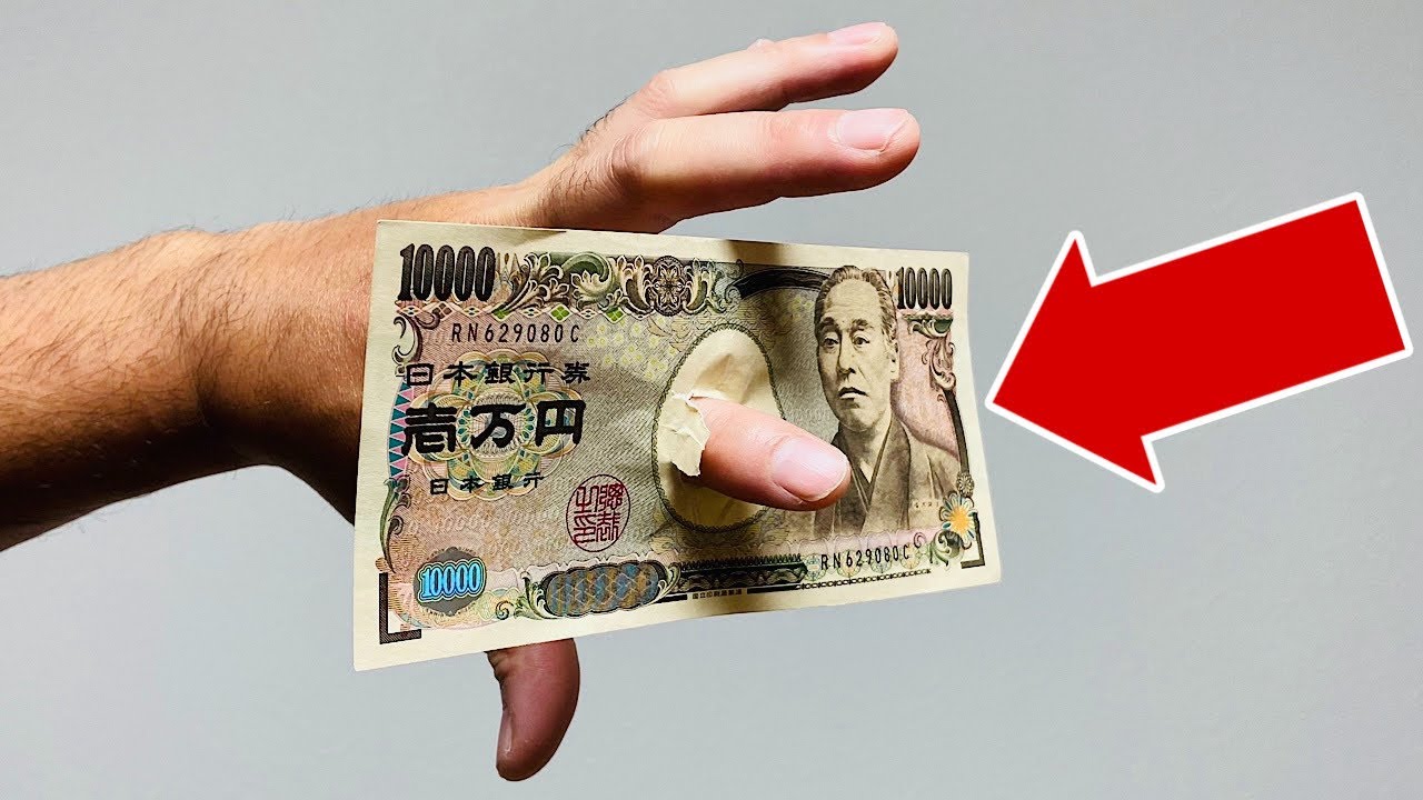 100円 シガースルーコイン タバコ たばこ 貫通 コインマジック 手品 世界初の種明かし】借りた100円玉とタバコが貫通するマジック