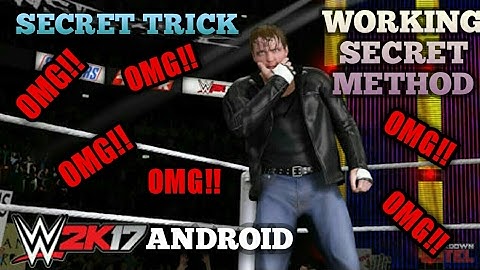 SECRET METHOD-TO DOWNLOAD REAL WWE 2K17 FOR ANDROID-1000% REAL DOWNLOAD-ONLY 4MB MOD