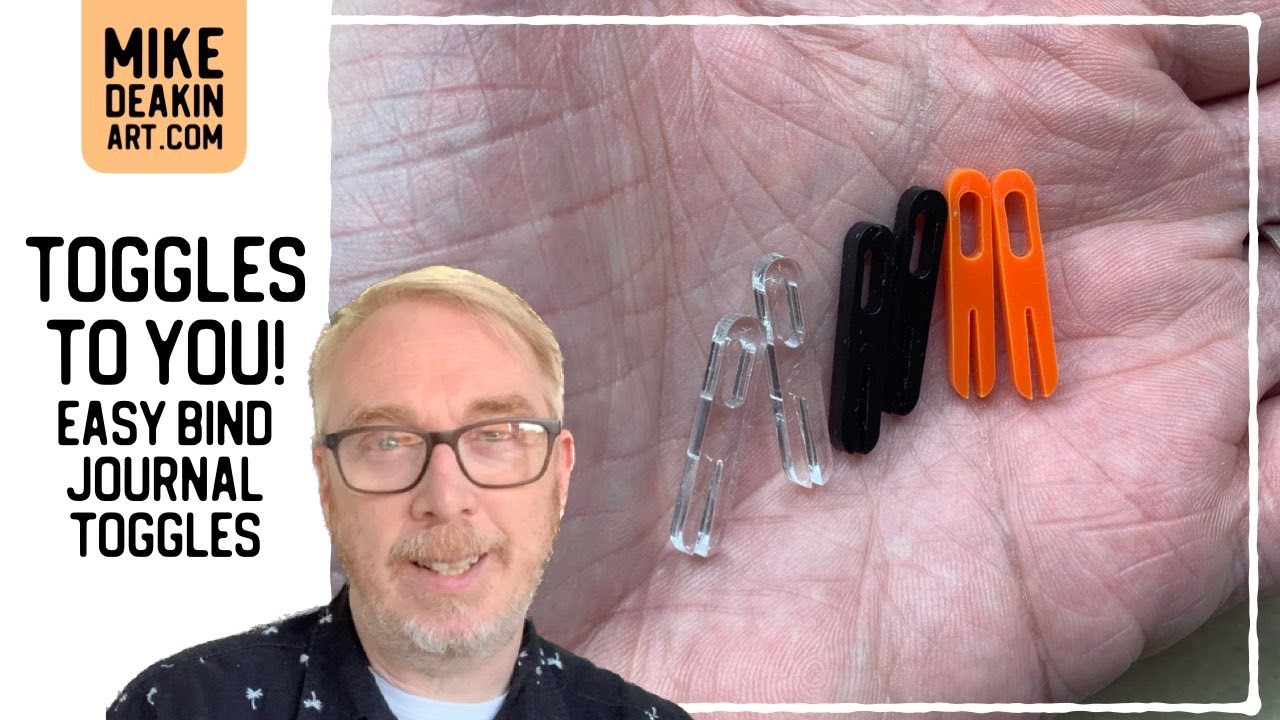 New Easy No Sew Journal Binding Toggles! - YouTube