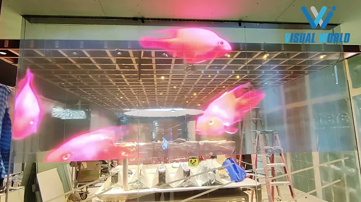 Stick & Shine: Adhesive Transparent LED Display Is Here!