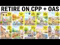 10 Canadian Towns Where You Can Actually Retire on Just CPP and OAS