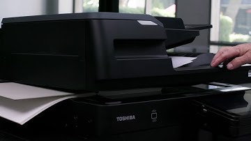 Toshiba MFP - e-BRIDGE Next - How to movie - 1 Job build