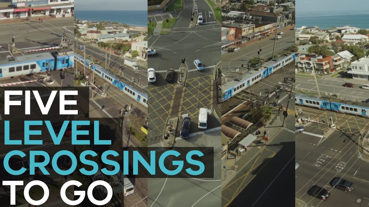 Five Frankston Line Level Crossings To Go In 2021
