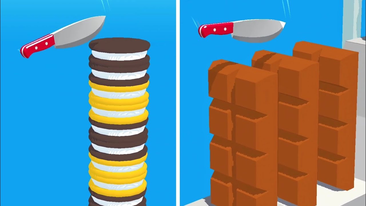 Slice It All Gameplay! Satisfying and Relaxing ASMR Slicing Video NEW UPDATE