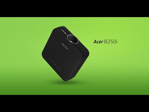 Acer B250i - video from MOJ-TV