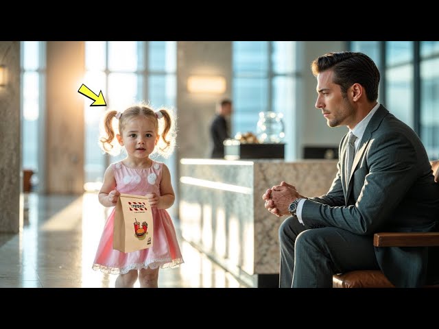 You Forgot Your Lunch, Daddy!”—Whispered the Little Girl to the CEO  Millionaire Who Wasn't Her Dad… - YouTube