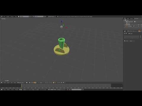 Interesting Turret In Blender Using Constraints
