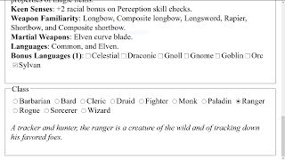 JavaScript Pathfinder Part 5 Class Preparation (Character Generation Step 3)