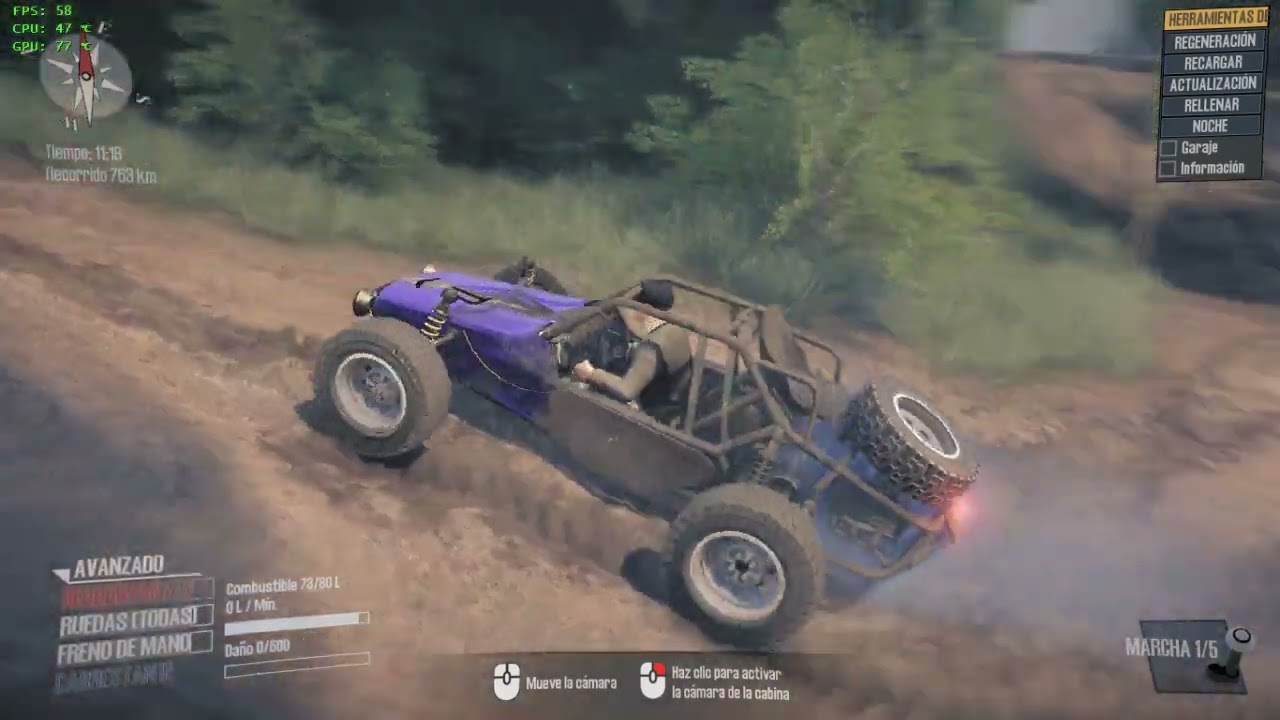 Spintires MudRunner Buggy PUBG