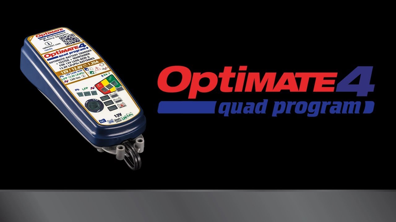 OptiMate 4 Quad Program: The Ultimate Powersport Battery Charger