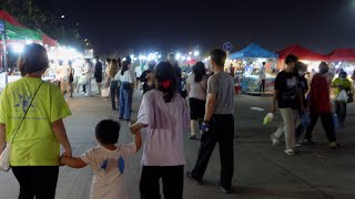 ถนนคนเดินที่ใหญ่ที่สุดใน มอ ขอนแก่น