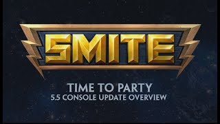 SMITE - 5.5 Console Update Overview - Time to Party