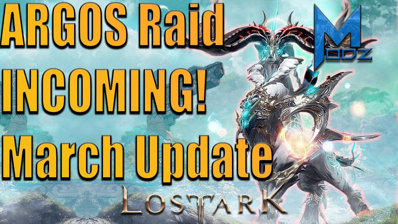 Lost Ark - March Update News! Argos Raid Release Date, New Skins, Events & More!