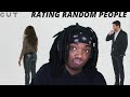 RATING Random People| Rank Strangers Attractiveness Cut Reaction