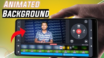 🔥 Kinemaster Editing Tricks || How To Make a Animated Background On Mobile