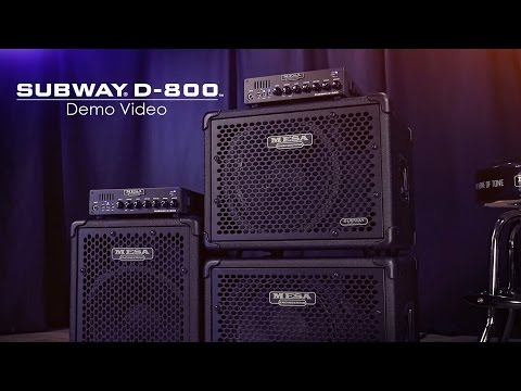 MESA/Boogie Subway® D-800™ Official Demo Video
