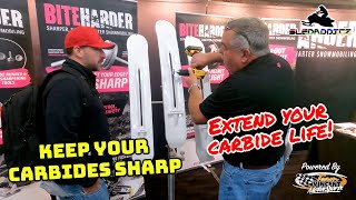 Want to DOUBLE your snowmobile carbide life? | SAVE MONEY with the Biteharder Carbide Sharpener Tool
