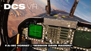 DCS VR 4K F/A-18C Mission "Dawn Raiderz" screenshot 4