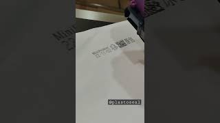 Mini inkjet coding machine