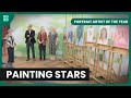 Celebrities capture iconic figures  portrait artist of the year  art documentary