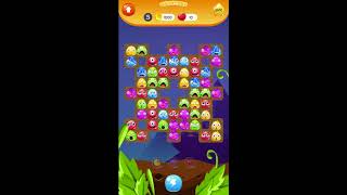 Monster crush Saga gameplay lvl 1-4 screenshot 1