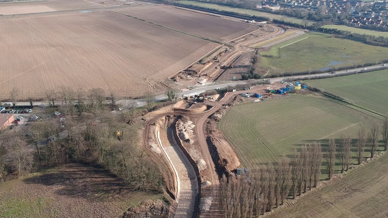 Beverley Road Anlaby, Darleys Roundabout Hessle. DJI Spark Drone. YouTube