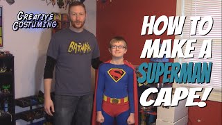 How to Make a Superman Cape and Shield!