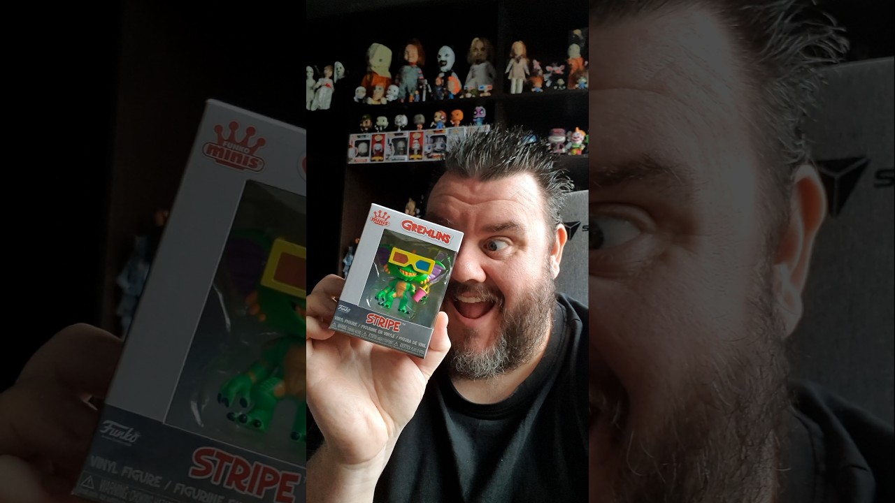 Funko Gremlins Stripe 3d Glasses (Black Light Glow) Mystery Mini Unboxing