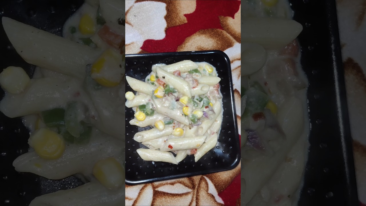 White Sauce Pasta Kavya Style || 