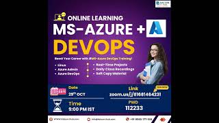 Azure DevOps + Azure Admin - New Batch | Kalyan IT Hub