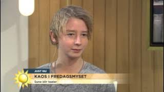 Lyckan för barnfamiljerna – nu sätts Sune upp på teater - Nyhetsmorgon (TV4)