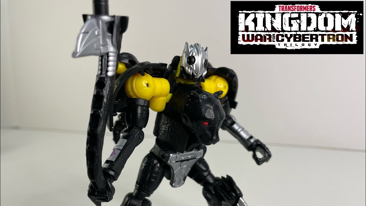 Transformers Kingdom Deluxe SHADOW PANTHER Review 
