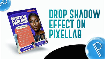 DROP SHADOW EFFECT ON PIXELLAB | NEW TUTORIAL