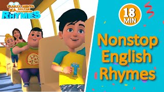 Learn English | 18 minutes Kids Rhymes | Taarak Mehta Ka Ooltah Chashmah Rhymes & Kid Songs