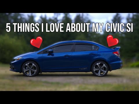Top 5 Things I Love About My 2015 Civic Si K24 6 Speed More 