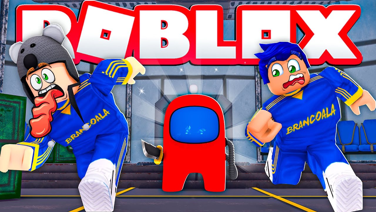 FUGA DA ESCOLA NO ROBLOX COM MARCOS E LAURA - Brancoala Games 