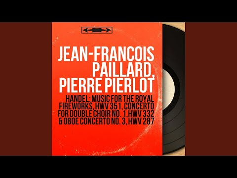 Oboe Concerto No. 3 in G Minor, HWV 287: II. Allegro