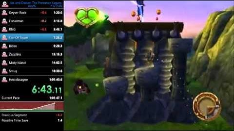 Jak and Daxter Any% Speedrun in 1:00:28