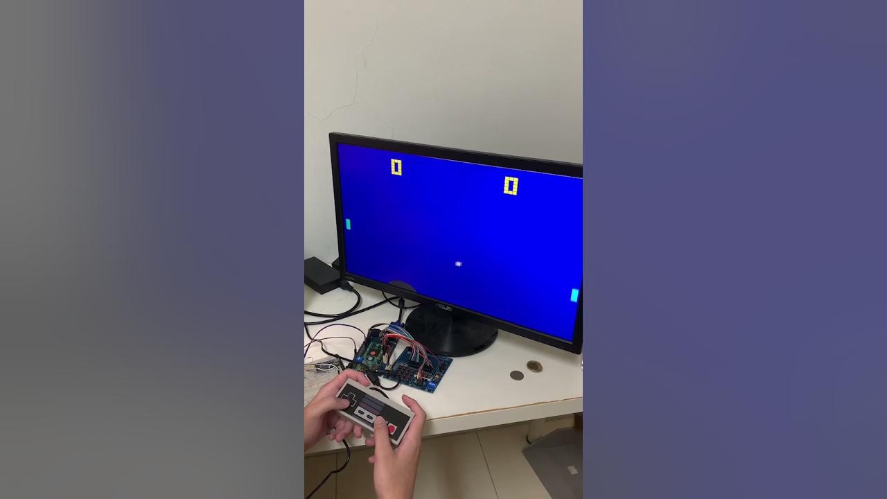 PONG GAME IN VERILOG YouTube