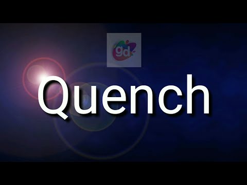 Video: Was ist das Antonym von Quench?