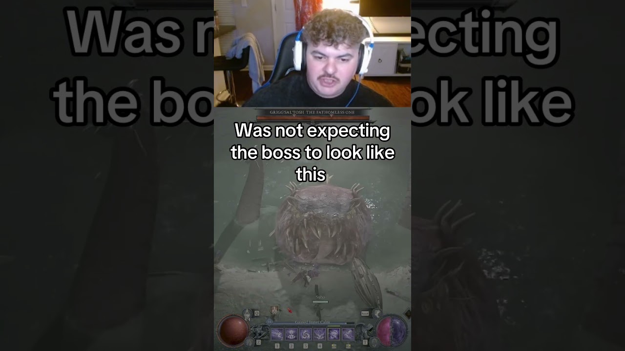 This enemy design caught me lacking 😂😂 #gaming #diabloiv #twitch #reaction #arpg #funny #fyp