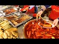 입안이 얼얼한 화끈한 불오뎅 ! 매콤한 떡볶이와 튀김 양산 불오뎅 | Spicy Tteokbokki, Oden, Sundae | Korean Street food