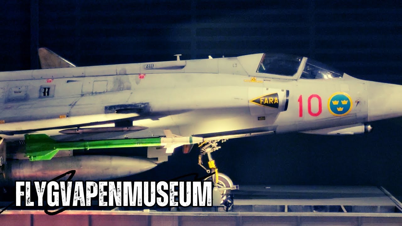 Z wizytą w Flygvapenmuseum - muzeum Szwedzkich Sił Powietrznych.