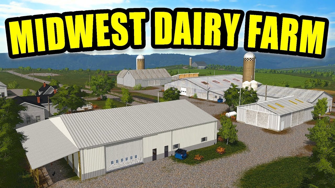 FS19 Dairy Farm Map