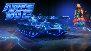 ARES 90 C - ПЕРЕВІРКА ПОТУЖНОСТІ! #старийпотужний #wotua
