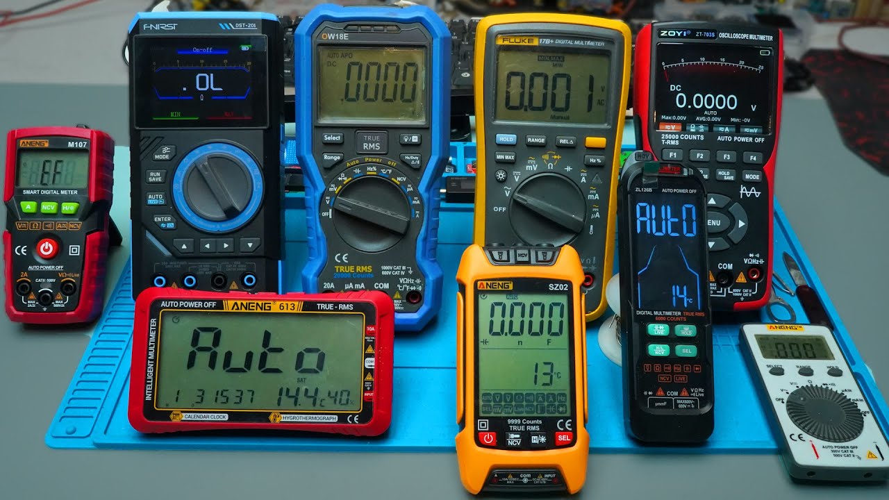 Мультиметр за 5 долларов против мультиметра за 150 долларов (дорогой по сравнению с AliExpress)