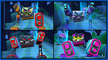 Crash Bandicoot: On The Run! - All Mini Bosses (Mini Robot) 4K60FPS