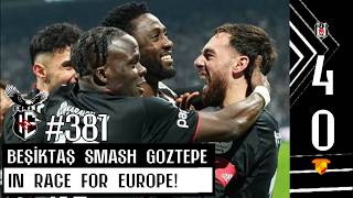 Beşiktaş 4-0 Göztepe | Black Eagles SMASH Rivals in European Race! | #381 screenshot 1